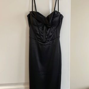 Midi Satin Dress